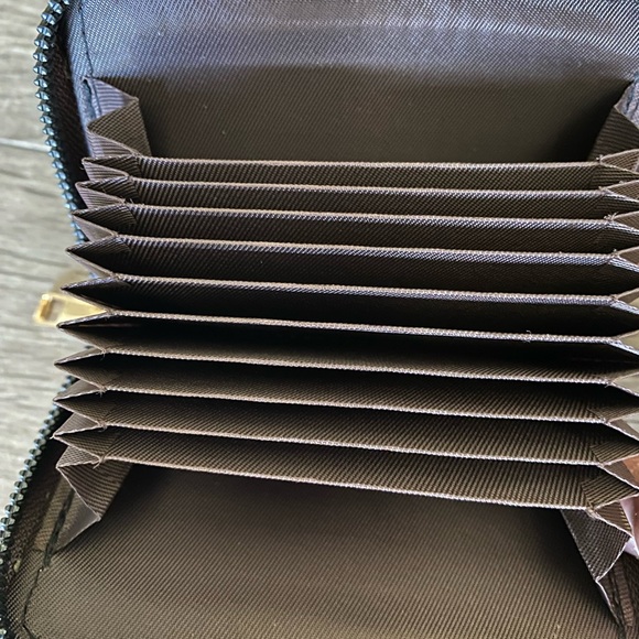 Women’s Brown Monogram Card Wallet Mini - Picture 7 of 8